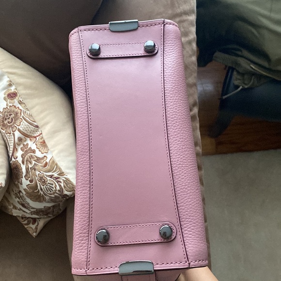 Coach Swagger 27 shoulder bag purse Dusty Rose / Gunmetal - Picture 8 of 9